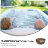 Abaodam 1Pc Round Hot Tub Cover Durable Outdoor Spa Protector