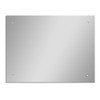 Glossy Gallery Rectangle Shatterproof Acrylic Safety Mirror with Screw Mount