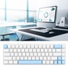 Mechanical Keyboard 68 Keys RGB Backlight Compact Wired Keyboard with