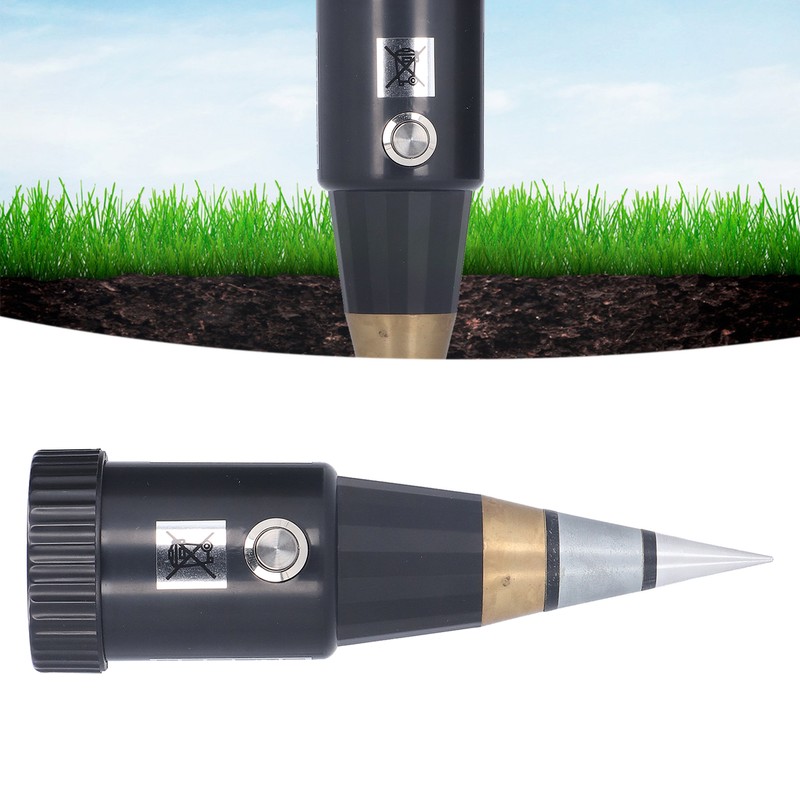 Handheld Soil Tester Portable Soil Moisture PH Meter Plug and