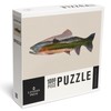 Lantern Press 1000 Piece Jigsaw Puzzle, Trout, Double Exposure