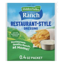 Hidden Valley 3 Packs of Hidden Valley Ranch Restaurant Style Salad Dressing Seasoning Mix 3!