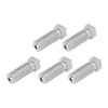 5Pcs 3D Printer Nozzles Set Stainless Steel 1.75mm 0.4mm Brass