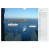 Santorini - Idyll on the Volcano (Wall Calendar 2026 DIN
