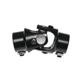 MDRIVEASY 3/4" -36 Spline x 3/4" DD Black Steering Shaft Universal Joint U Joint, Total Length 83mm (3-1/4")