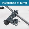 MOVKZACV Umbrella Bracket 360 Degree Rotation Universal Bracket Umbrella Stand