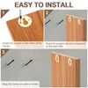 uxcell 40Pcs Round Keyhole Picture Frame Hangers, 23mm Heavy Duty