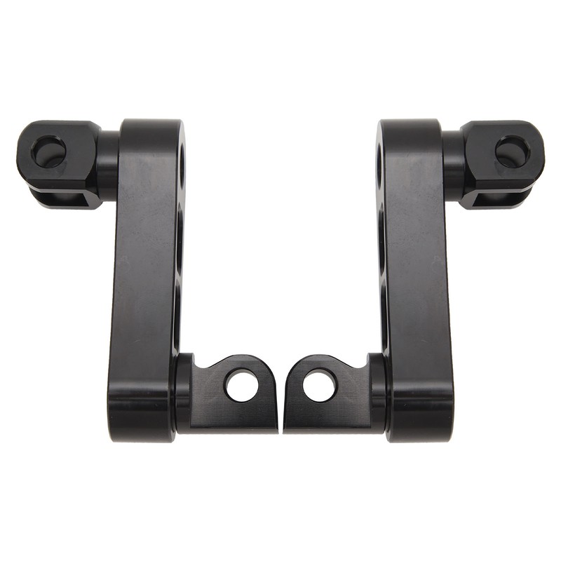 Motorcycle Foot Peg Highway Bracket 360° Adjustable Rugged Foot Peg