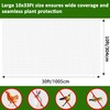 ESOHOT Garden Netting 10x33Ft Mesh-Locking Technology Plants Cover Thicker Durable