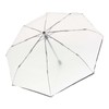 Knirps A.200 Medium Duomatic Umbrella (Transparent Black)