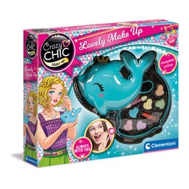 Clementoni 18630 Lovely Dolphin Makeup Set for Children from 6 Years, Multicoloured, One Size