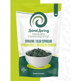 Espirulina En Tabletas Spiral Spring 250g Suplemento Natural                                                                                          