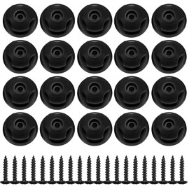 20 pieces round knobs for trailers, round tarpaulin hooks, trailer knobs hooks, vehicle fastening hooks for trailer nets, tarpaulin fastening
