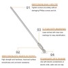 sourcing map #2 Phillips Screwdriver Bit PH2 1/4" Hex Shank