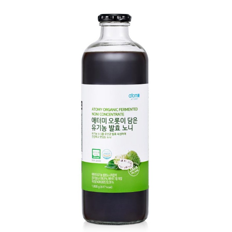 Atomy 2 bottles of organic fermented noni from Atomy /