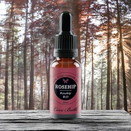 Love Bath Oil Pack Vegetable Oil Aroma Face Oil Rosehip 1ea 20ml / 러브바스 오일팩 식물성오일 아로마 페이스오일 로즈힙 1개 20ml