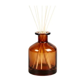 8.4oz Glass Reed Diffuser Bottles, Amber Fragrance Container