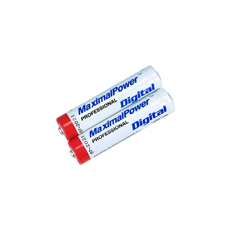 MaximalPower (2 Pack LR03 / AM-4 AAA 1.5V Super Alkaline