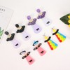 Alien Acrylic Dangle Earrings Lightweight UFO Space Fun Drop Earrings
