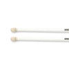 Rohema RAC White Marching Sticks Maple Drumsticks with Wooden Tips