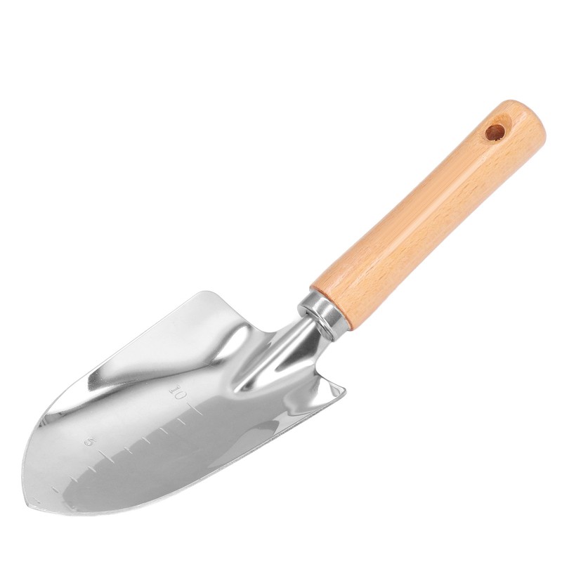 2Pcs Stainless Steel Garden Loose Soil Scoop Wearable Rope Portable