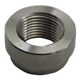 LEDAUT M18X1.5 O2 Oxygen Sensor Stepped Mounting Bung and Plugs (1 Bungs/1 Plugs) Oxygen Sensor Fittings Weld Bung