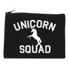 Unicorn Squad Funny Cosmetic Makeup Bag Black Small