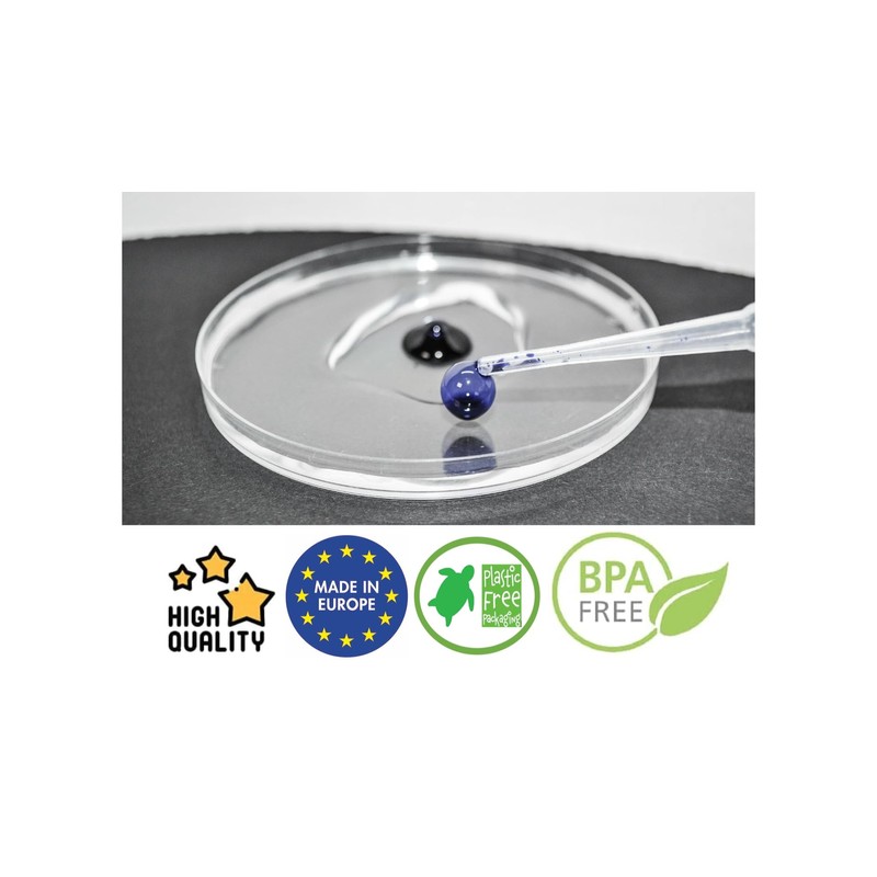 AE-GLAS: 3 ml Transfer Pipettes Dropper Measuring Pipette Pipettes Disposable