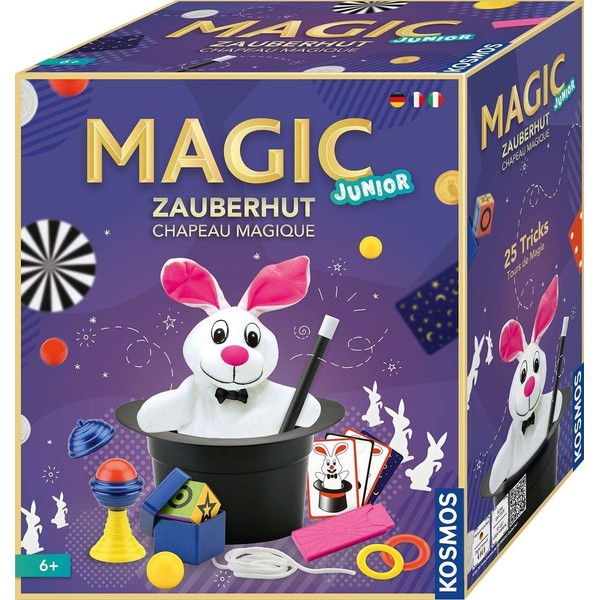 Kosmos 694302 Magic Hat, Simply Learn Magic Tricks and Illusions,