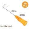 100 Pack 25 Gauge 1 Inch Lab Accessories, Individually Packaged.