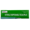 Disposable Scalpels Sterile Surgical Blade Size 11 Stainless Steel with