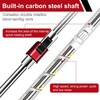 Spin Mop Replacement Handle， 360° Swivel Adjustable, 2 Reinforced Locking