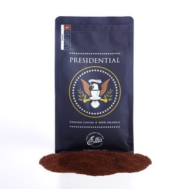Ellis Coffee - Presidential – Light Roast – Ground Coffee – 12 oz Resealable Bag