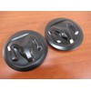 19-2021 Ram 2500 3500 (2) Matte Black Center Caps for