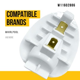 W11602886 W11251749 LED Light - Compatible With Whirlpool Maytag Kenmore KitchenAid Refrigerator - Replaces AP7192759 W11520324 W11449273 W11204001 Ultra Durable Replacement