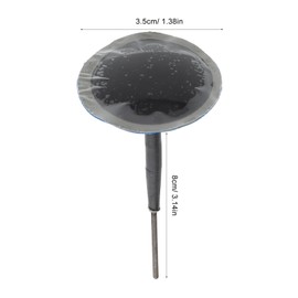 Zerodeko 24PCS Heavy Duty Tire Repair Patch Kit Rubber Mushroom Plug for Auto Repair Tubeless Tire Puncture Fix Versatile and Easy to Use Automotive Boot Tool