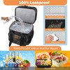Expandable XLarge Lunch Box, Insulated Heavy Duty Lunch Bag Waterproof