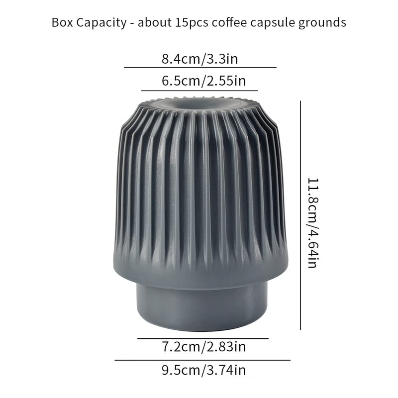 Aluminum Coffee Capsules Recycling Box - CAFEMASY Coffee Pods Recycler