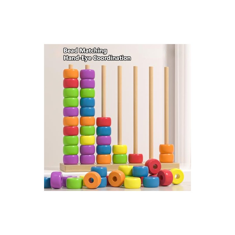 Color Matching Stacking Puzzle Game, Fast Pattern Challenge Ring Stack