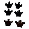 Mora Azul 6 Mini Pinzas Coronita Clip Para Cabello Garra  Para Pelo