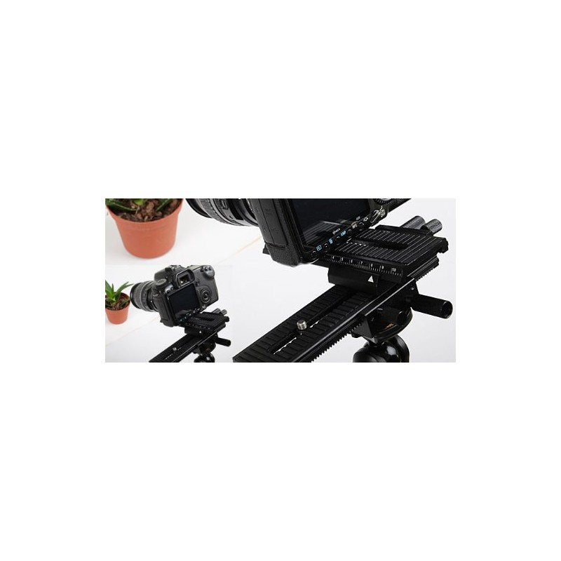 DSLRKIT 4 way Macro Shot Focusing Focus Rail Slider for