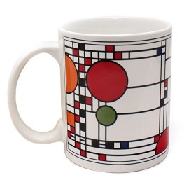 Frank Lloyd Wright Collection Mug Avery Coonley Window Design