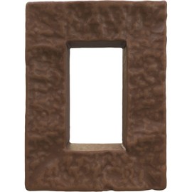 Universal Electrical Cover for EverStone Faux Stone Siding Panels, 4"W x 3"D x 7 7/8"H, Weathered Brown Color