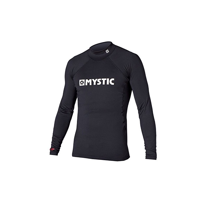 Mystic Star Junior Long Sleeve Rashvest - Black S