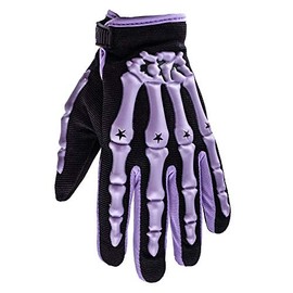 Typhoon Helmets Youth Gloves Motocross Off Road ATV UTV Purple Large