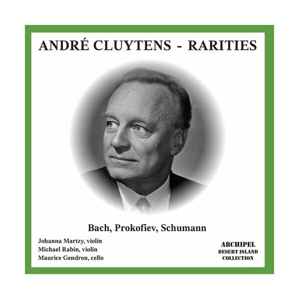 Archipel Andr Cluytens - Violin Concerto [New CD]