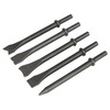 Sealey Air Chisel Set, 5pc, 170mm, .401" Shank - SA11C