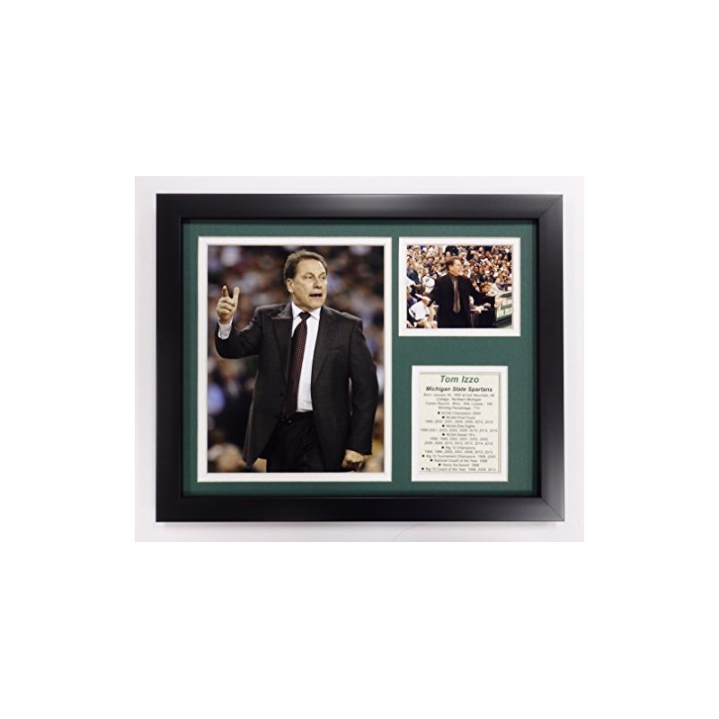 Tom Izzo - Michigan State 11" X 14" Framed Photo