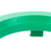 LST 4 x centring rings, spacer rings, green, for alloy