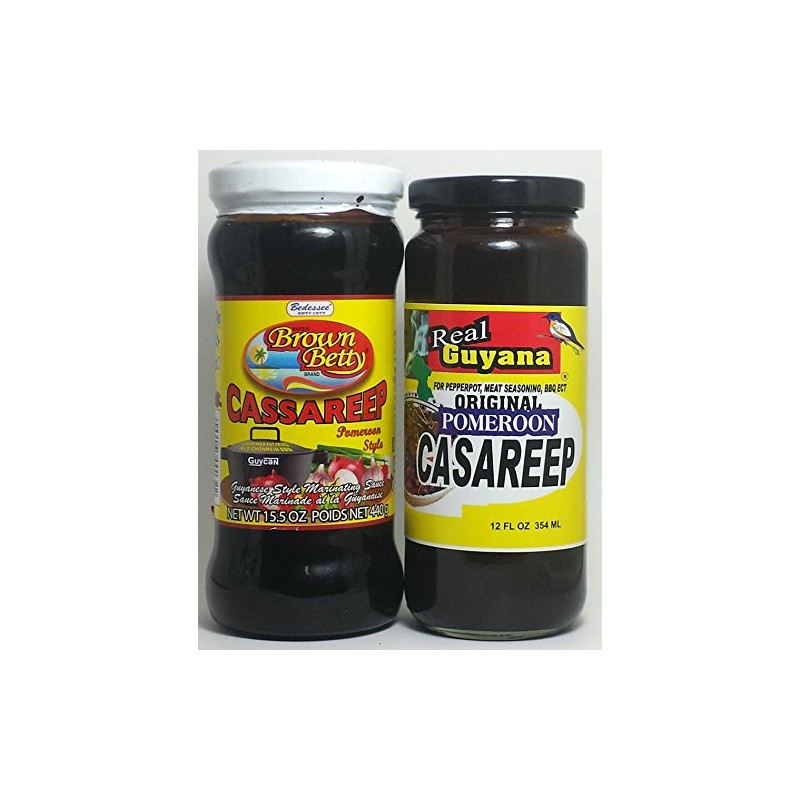 Casareep - Real Guyana (12oz) & Brown Betty (15.5oz)